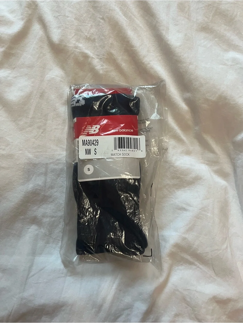 New Balance Black Athletic Match Socks - Men's S